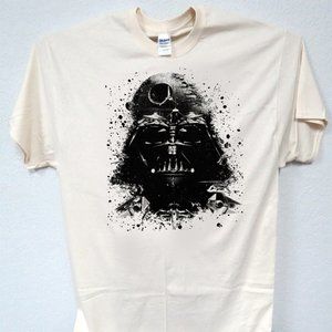 DARTH VADER, STAR WARS, COOL MENS IVORY TEE T-769